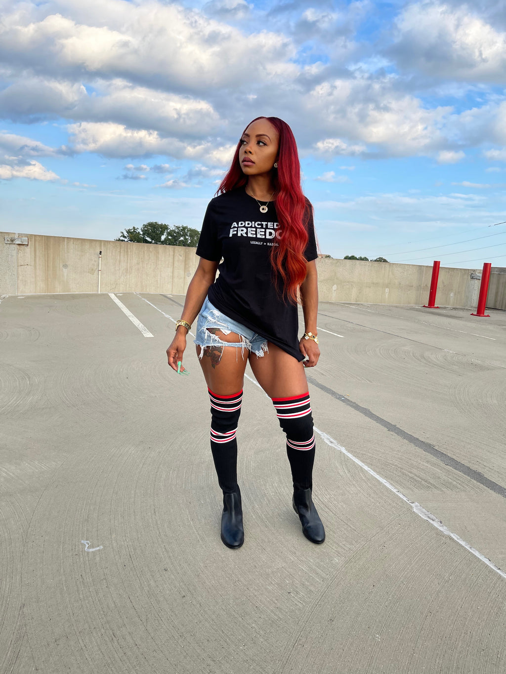 Freedom x Any Means Tee