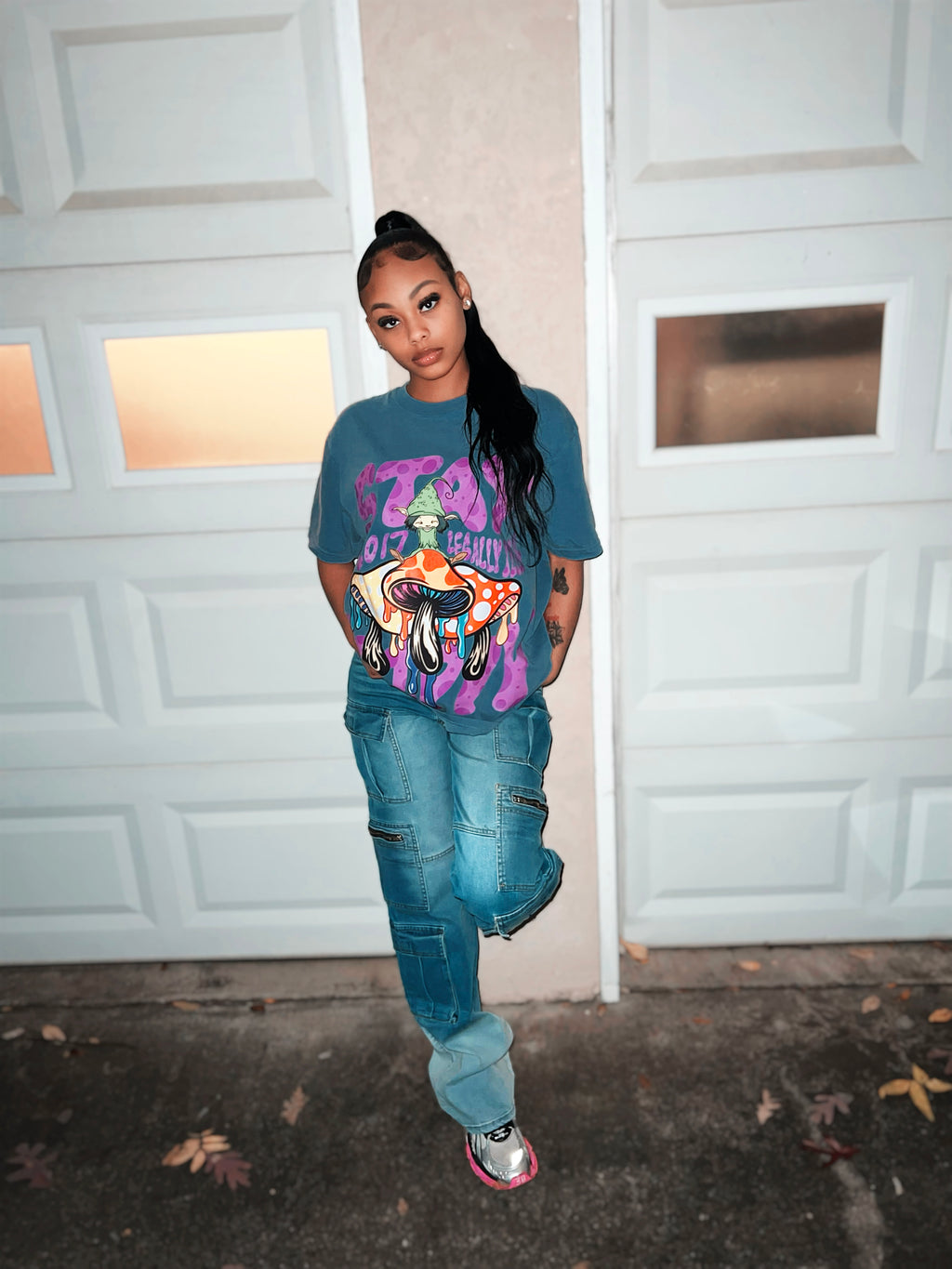 Stay Trippy Tee Vintage Washed Tee