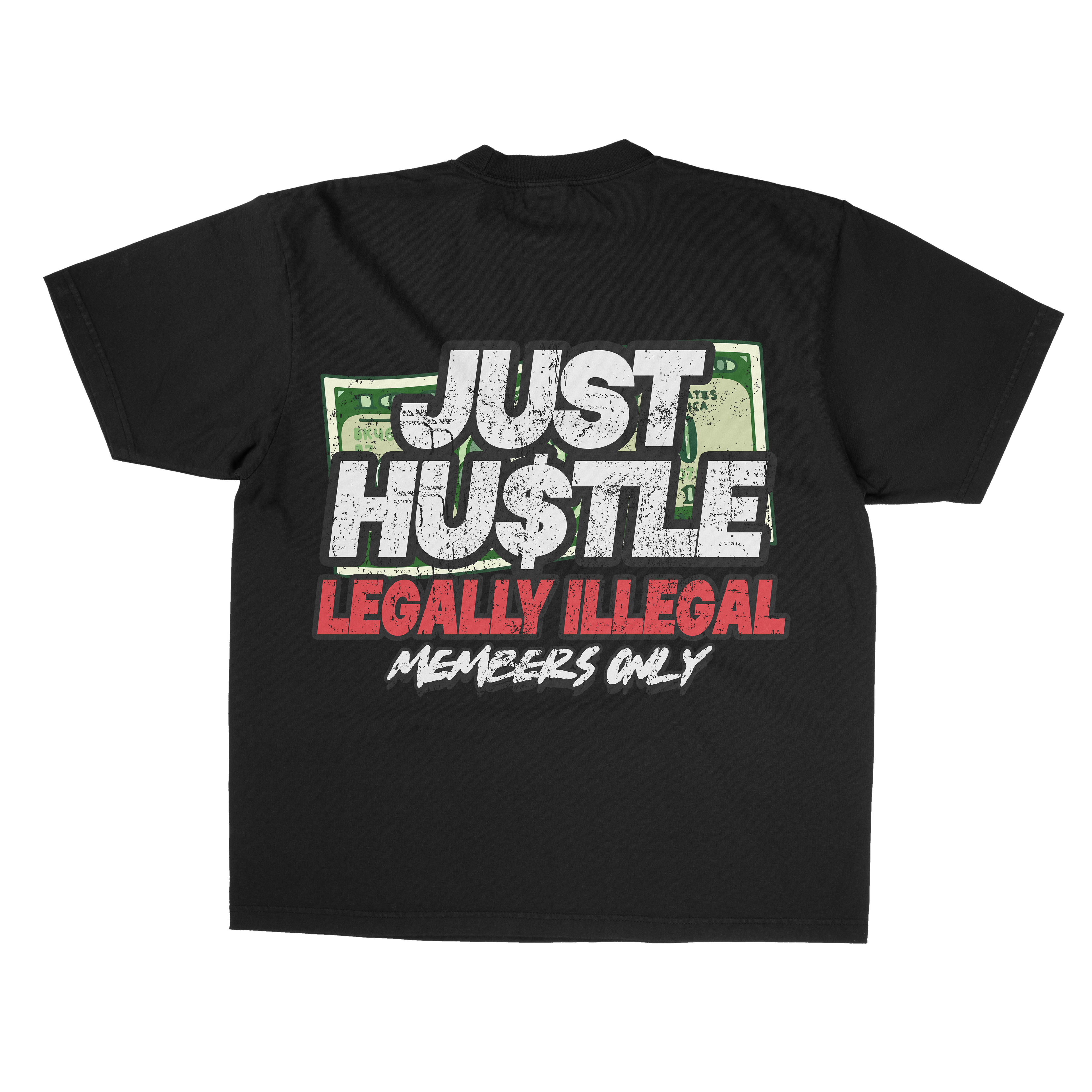 Just Hustle Heavyweight T-Shirt