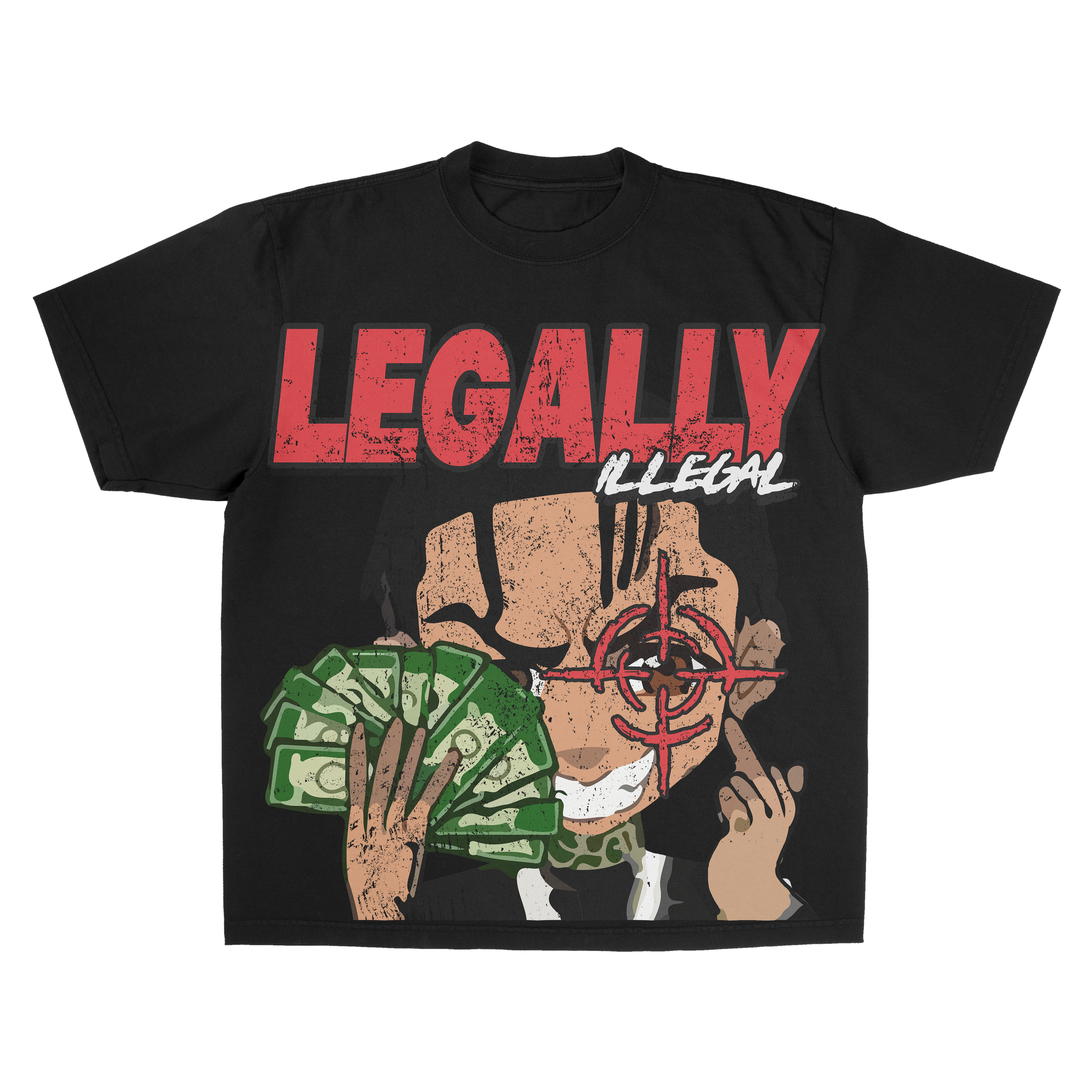 Just Hustle Heavyweight T-Shirt