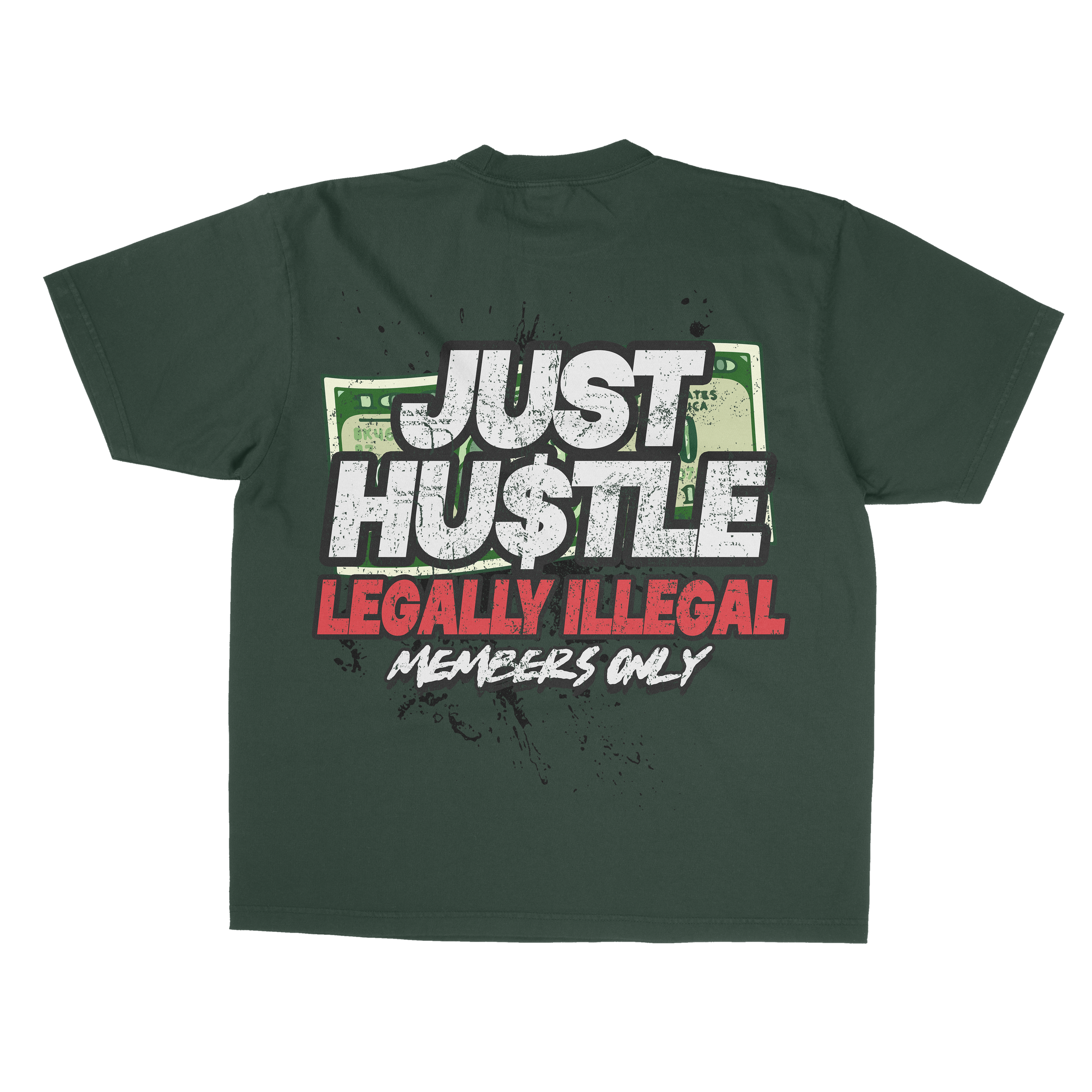 Just Hustle Heavyweight T-Shirt