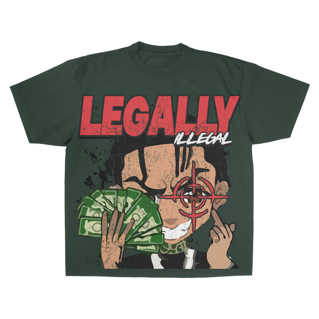 Just Hustle Graphic Tshirt