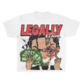 Just Hustle Graphic Tee - Heavyweight