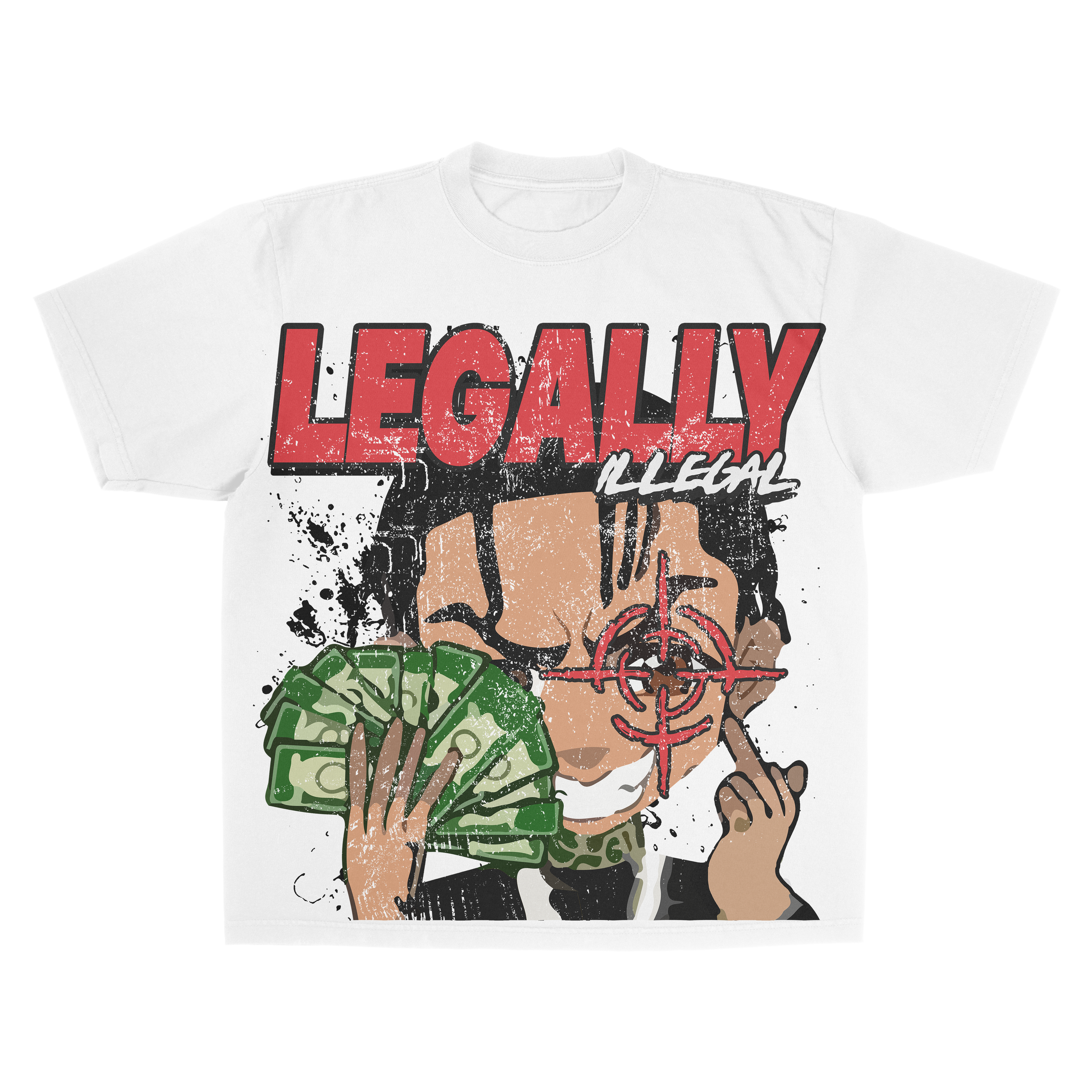 Just Hustle Heavyweight T-Shirt