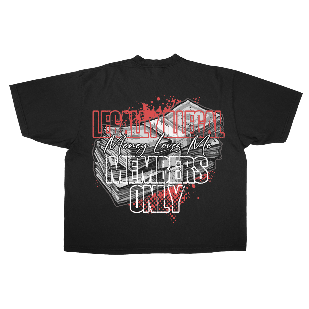Money Loves Me Vintage Washed T-Shirt
