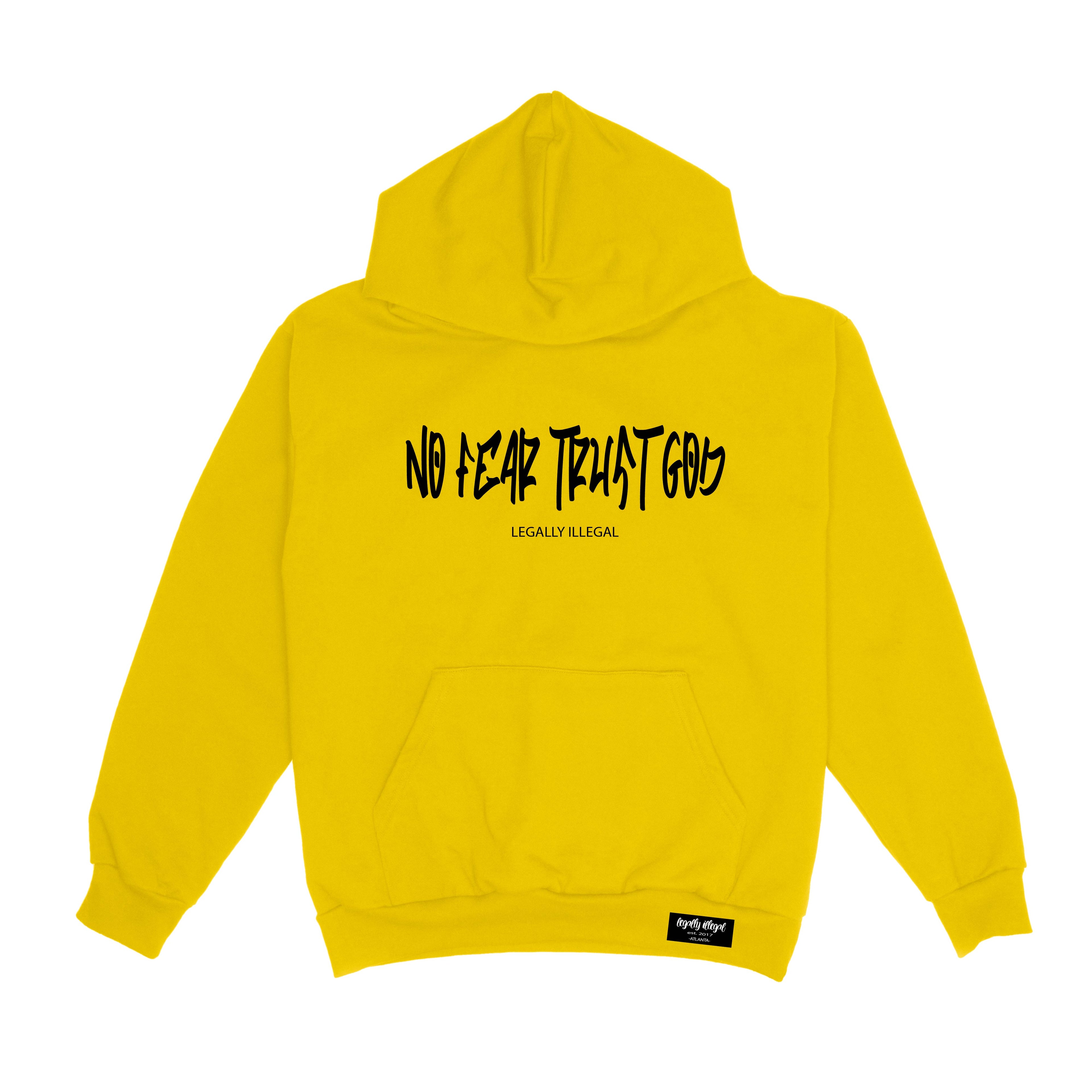 No Fear Trust God Pullover Hoodie