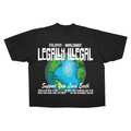 Save the Earth Vintage Washed Heavyweight T-Shirt