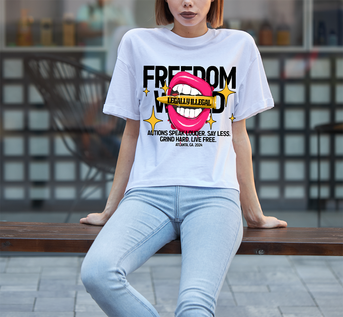 Women's Freedom World T-Shirt