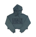 Classic Legally Illegal Crop Hoody